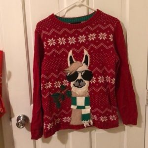 Ugly Christmas Sweater -  Llama!